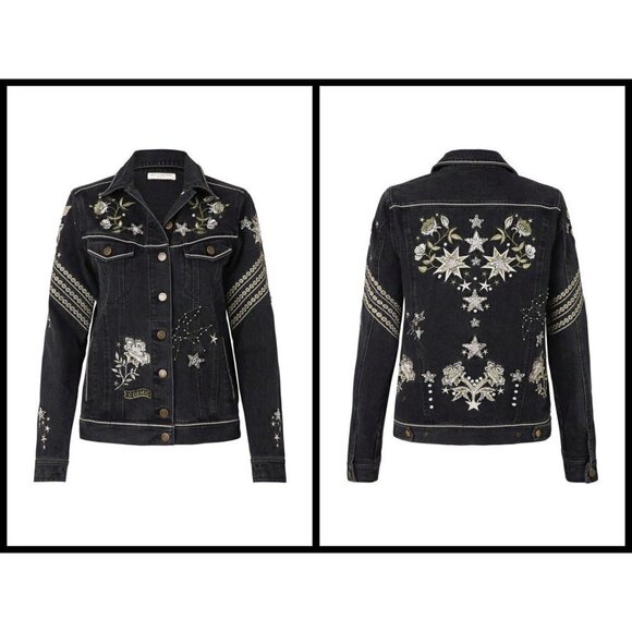 💕SPELL & THE GYPSY💕 Celestial Embellished Jacket XS NWT - Picture 8 of 16